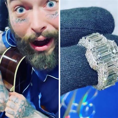 Post Malone Flexes His Lavish Jewelry Collection 